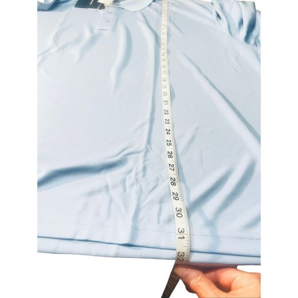 Blauer Mens Light Blue  POLO SHIRT Sz 5XL  NWT - Picture 5 of 8